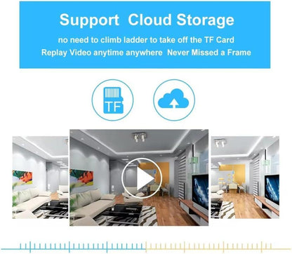 ¡Cámara Inteligente para Interiores 1080P – Seguridad y Monitoreo en Tiempo Real + REGALO Tarjeta SD 16G!🎁